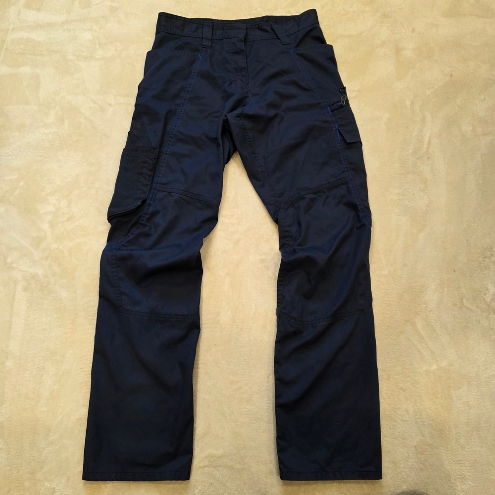 Mascot Accelerate Ladies Work Trousers Size US 6 EU 36 Navy Blue Cordura 18479